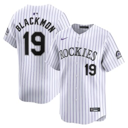 Charlie Blackmon 19 Baseball team Home Limited Player Men's Jersey - White