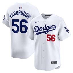 Ryan Yarbrough 56 Baseball team Home Limited Player Men's Jersey - White