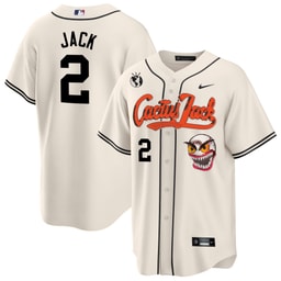 Jack 2 Baseball team Cactus Jack Cream Men's Jersey