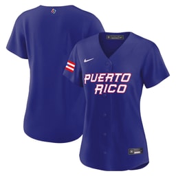 Puerto Rico 2023 World Baseball Classic Baseball Women Jersey - Royal