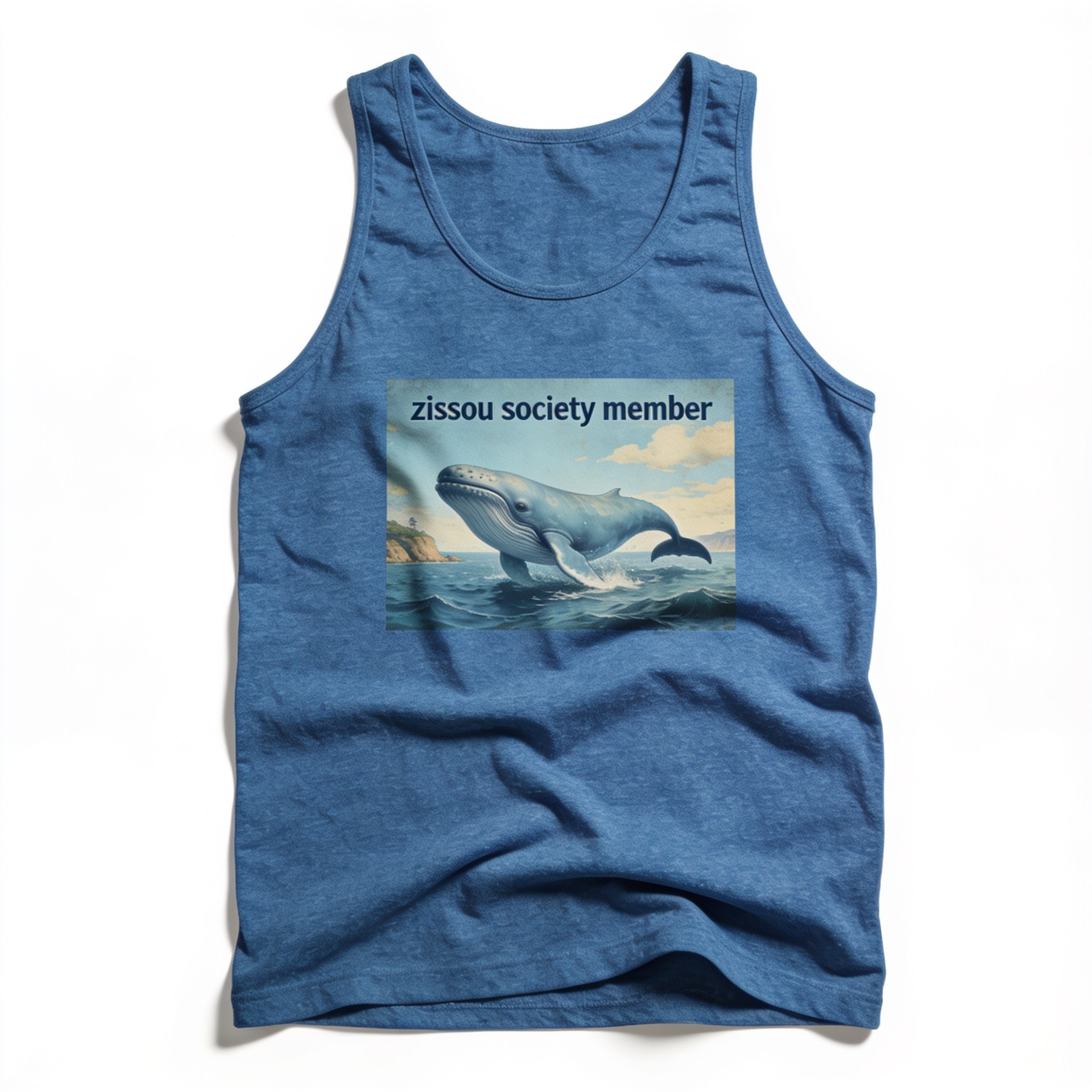 Zissou Society Member Funny Movie Men/Unisex Tank Top