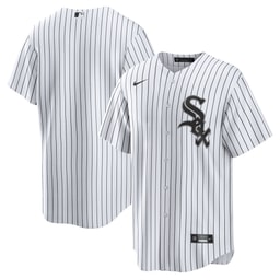 Men's Baseball team White Home Blank Jersey