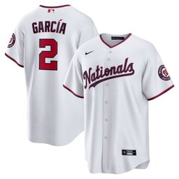 Luis Garc?a 2 Baseball team Home Men Jersey - White
