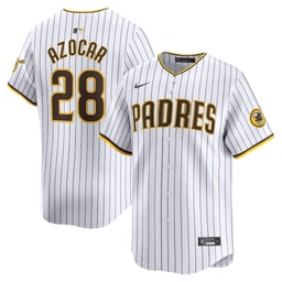 Jose Azocar 28 Baseball team Home Limited Player Men's Jersey - White