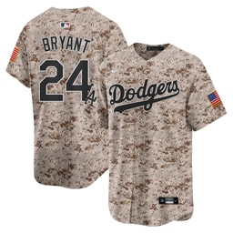 Kobe Bryant 24 Baseball team USMC Alternate Limited Men's Jersey - Desert