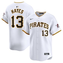Ke'Bryan Hayes 13 Baseball team Home Limited Player Men's Jersey - White