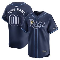 Baseball team Away Limited Custom Men's Jersey - Navy