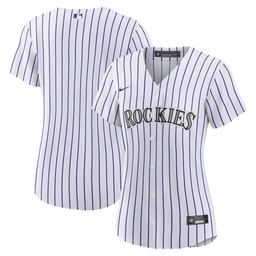 Baseball team Women's Home Blank Jersey - White