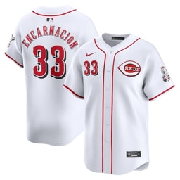 Christian Encarnacion-Strand 33 Baseball team Home Limited Men's Jersey - White