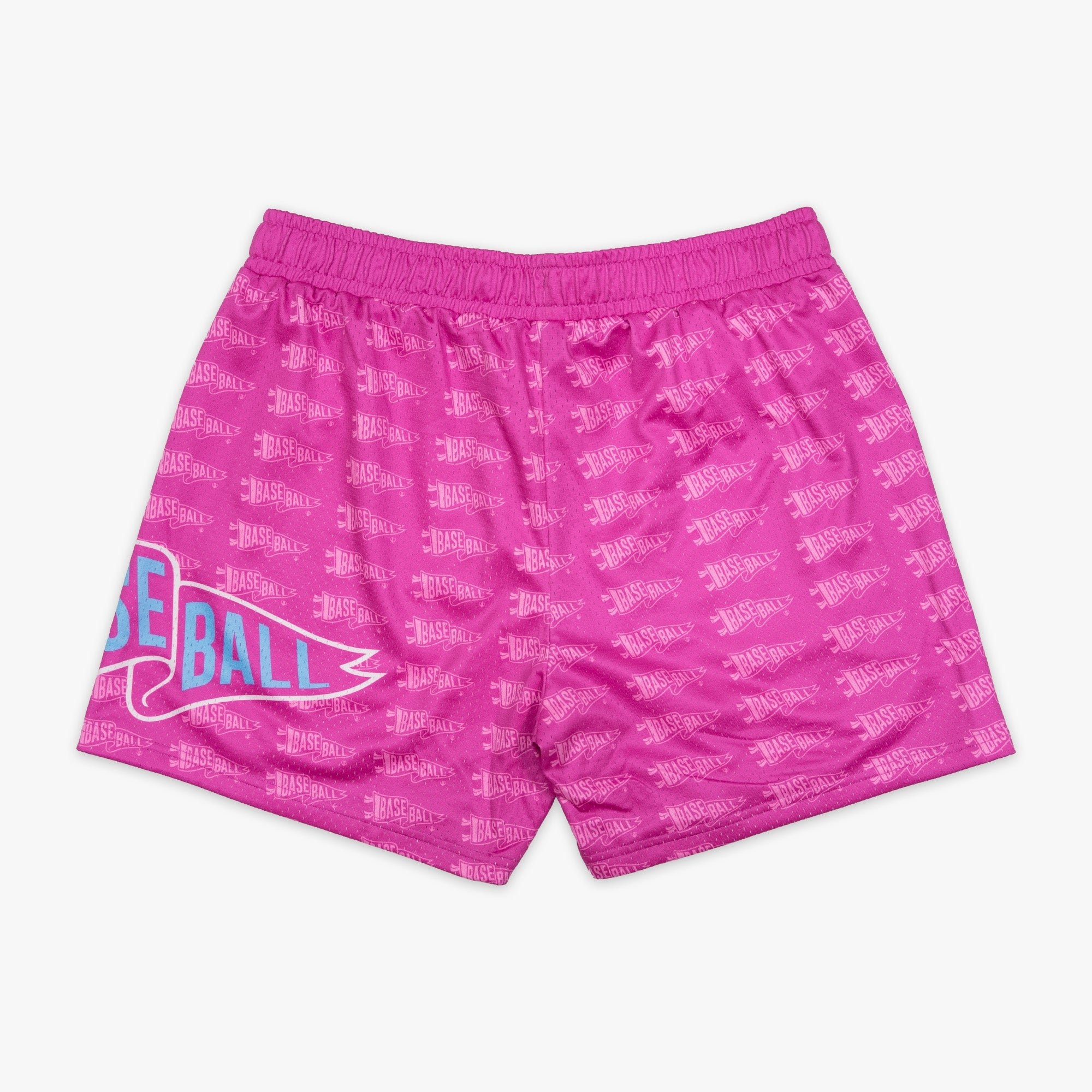 Pennant Shorts - Cotton Candy Pink