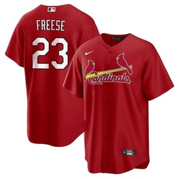 David Freese 23 Baseball team Alternate Men's Jersey - Red