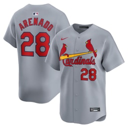 Men's Baseball team Nolan Arenado Gray Away Limited Player Jersey