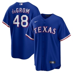 Jacob deGrom 48 Baseball team Alternate Men's Jersey - Royal