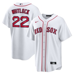 Men's Baseball team Garrett Whitlock White Home Jersey