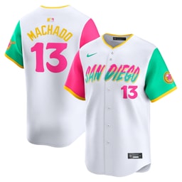 Men's Baseball team Manny Machado White City Connect Limited Player Jersey